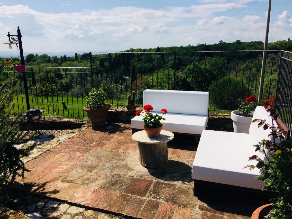 Salto Di Gatto Villa Castellina in Chianti Exteriör bild